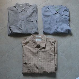 Orvis Lot Bundle of 3 Button Shirts XXL